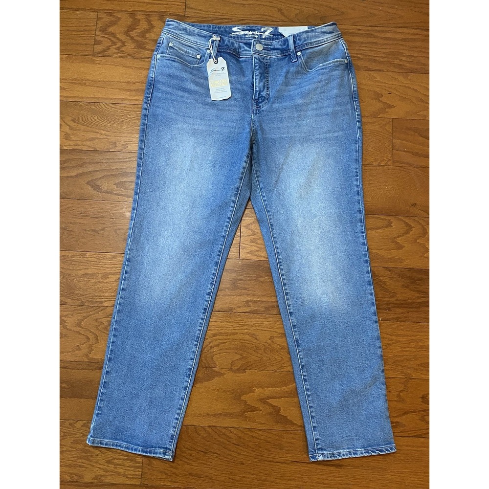 Seven 7 Jeans Women's‎ Size 16 Straight Fit Limited Edition New! NWT $110